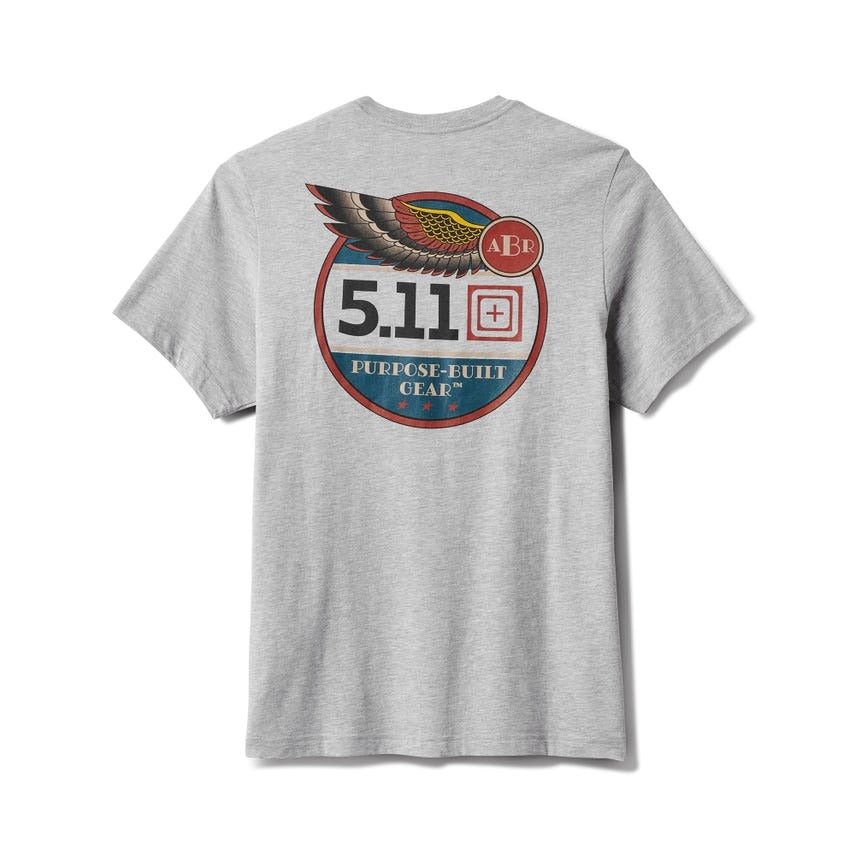 76166AFR 5.11 PBG Crest S/S T-Shirt