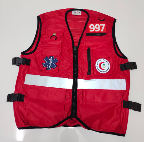 Missions - EMS Vest without Patch & Down Black Zip