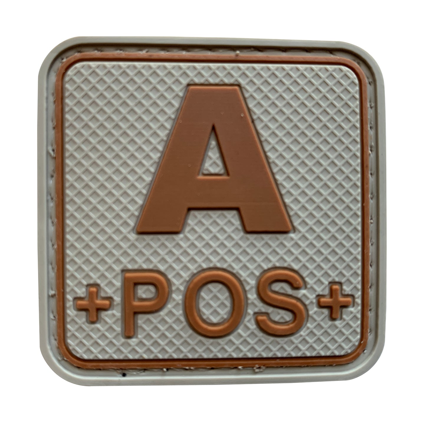 FAP-TN - Square A POS PVC Patch Tan