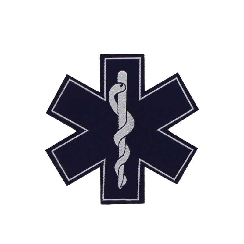 Missions - Star of Life logo Patch w/o Velcro - Blue