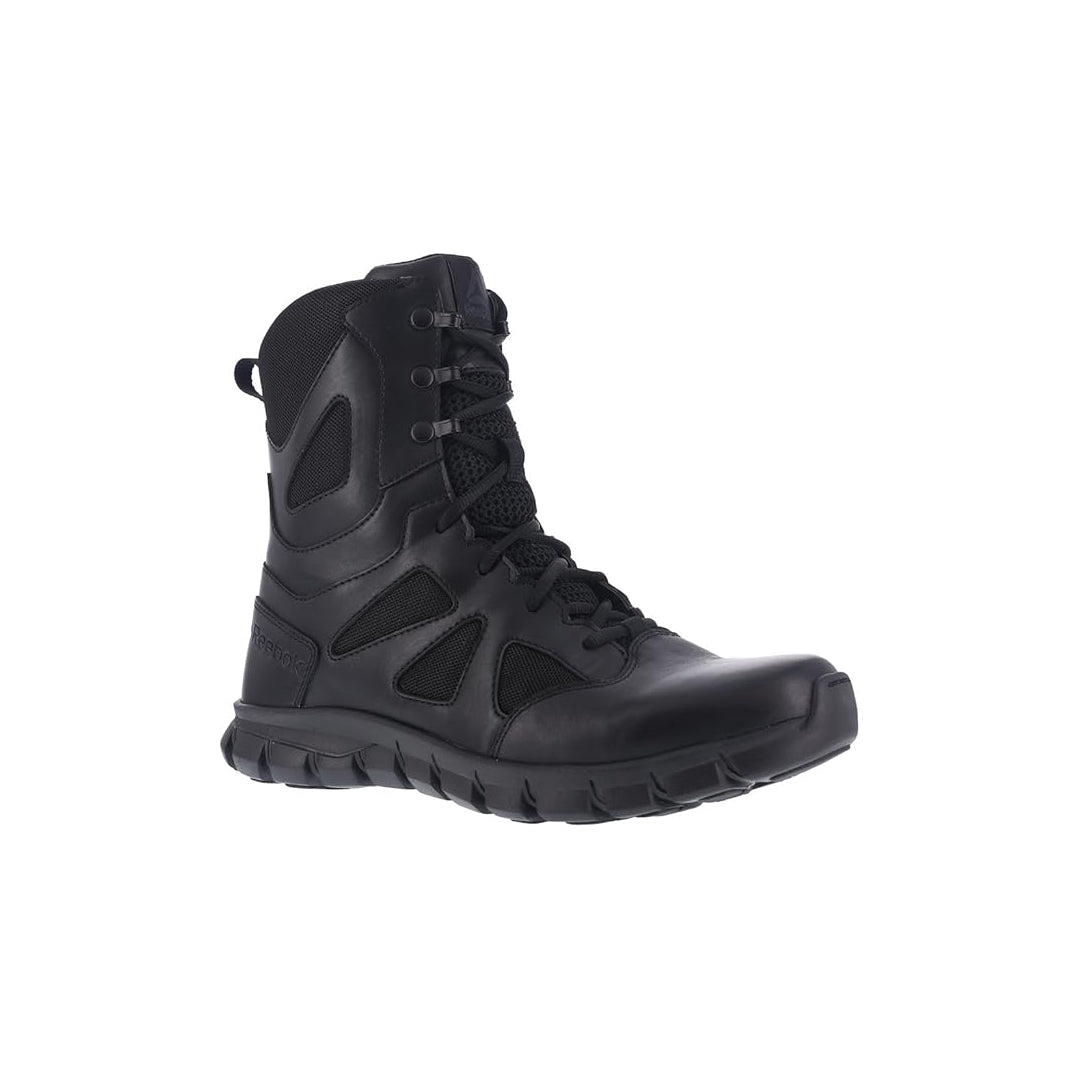 RB8707 - Reebok Men's 8" Tactical Waterproof Boot with Side Zipper