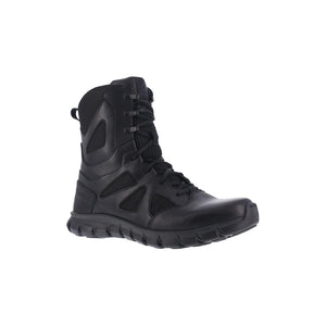 RB8707 - Reebok Mens 8" Tactical Waterproof Boot with Side Zipper