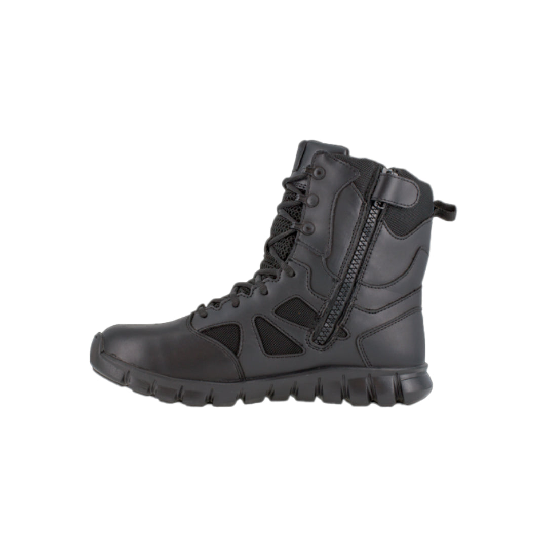 RB8806 - Reebok Mens 8" Tactical Waterproof Boot with Side Zipper