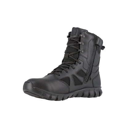 RB8806 - Reebok Men's 8" Tactical Waterproof Boot with Side Zipper