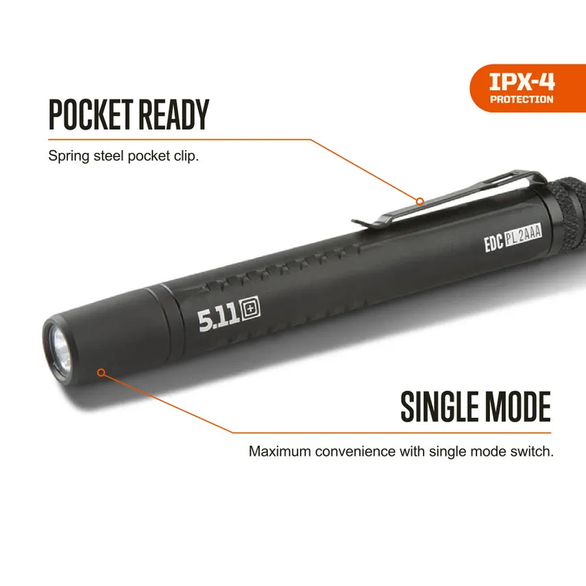 53380 -  EDC PL 2AAA FLASHLIGHT