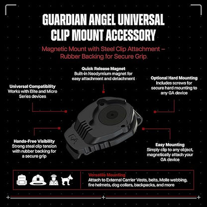 Guardian Angel Magnetic Rubber Bike/Rail Strap Mount