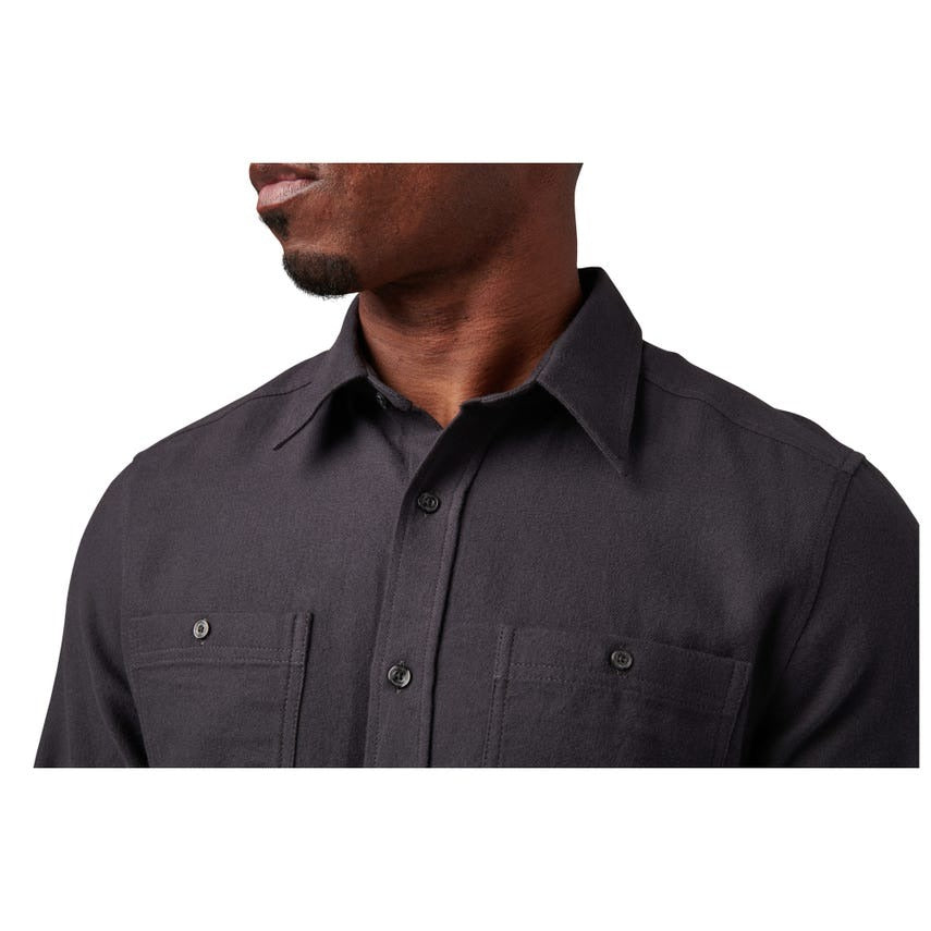 72172 5.11 Silverwood Flannel Solid L/S Shirt