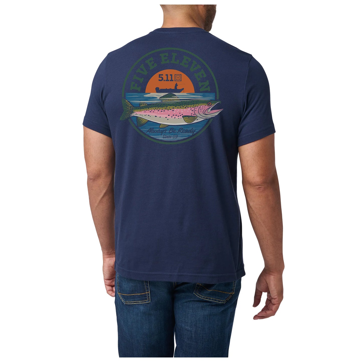 76166ADU 5.11 Trout On! S/S T-Shirt