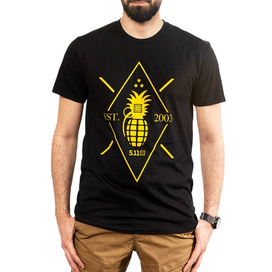 76285 5.11 Emea Pinpple Grnd Ss T-Shirt