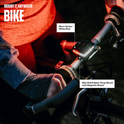 Guardian Angel Magnetic Rubber Bike/Rail Strap Mount