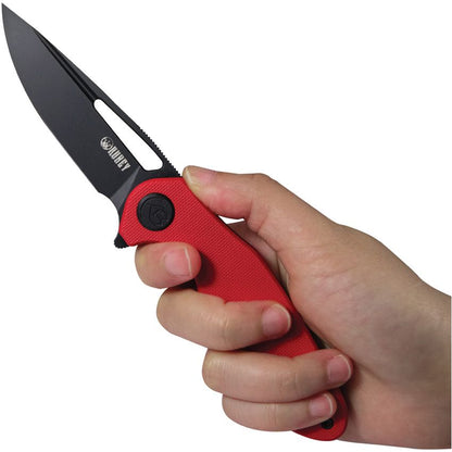 KUB210F Dugu Linerlock Black Red
