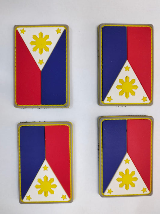 Missions - Philippine Flag PVC Full Color Patch