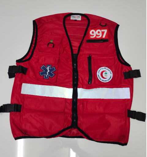 Missions - EMS Vest without Patch & Down Black Zip