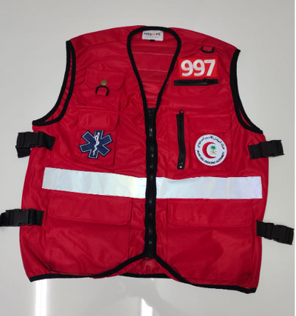 Missions - EMS Vest without Patch & Down Black Zip