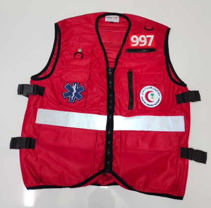 Missions - EMS Vest without Patch & Down Black Zip