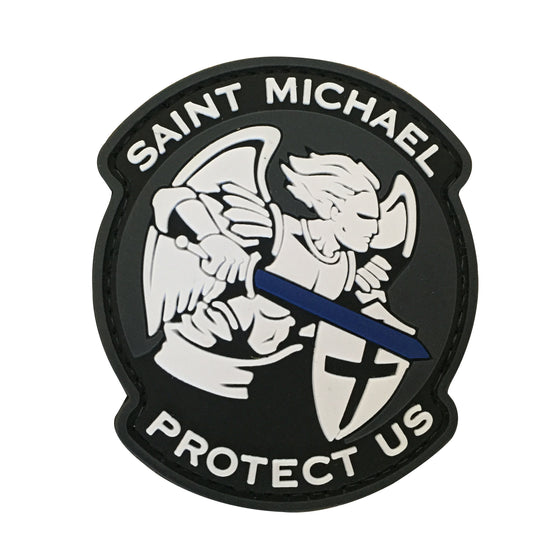 SMPU-ST - Saint Michale,Protect us PVC Patch
