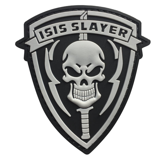 ISIS-BK - ISIS SLAYER with Punisher PVC Patch Black