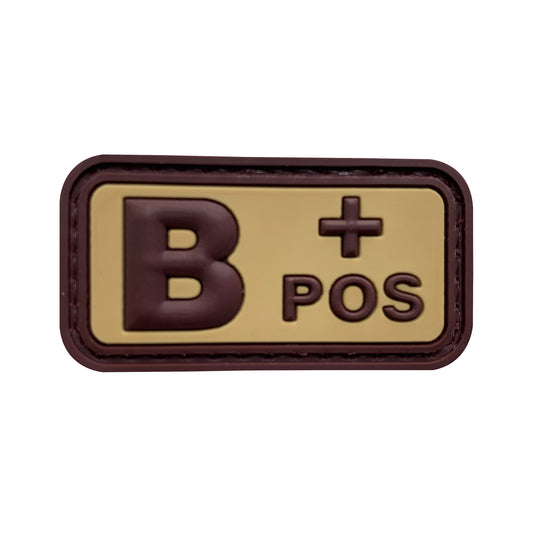 JBP-TN - B POS PVC Patch Tan