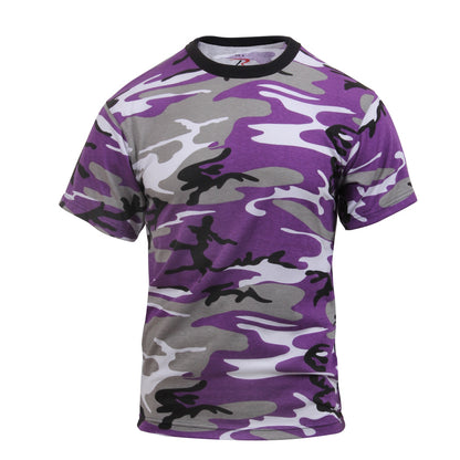 60176 - Colored Camo T-Shirts