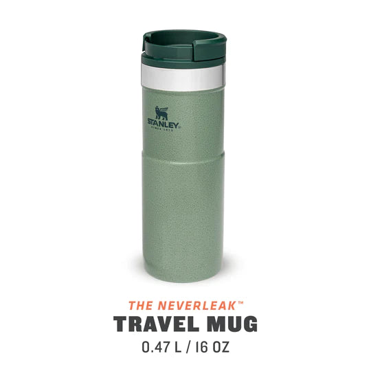 10-09851-006 - Stanley - Classic Neverleak Trav Mug 473ML H.Green