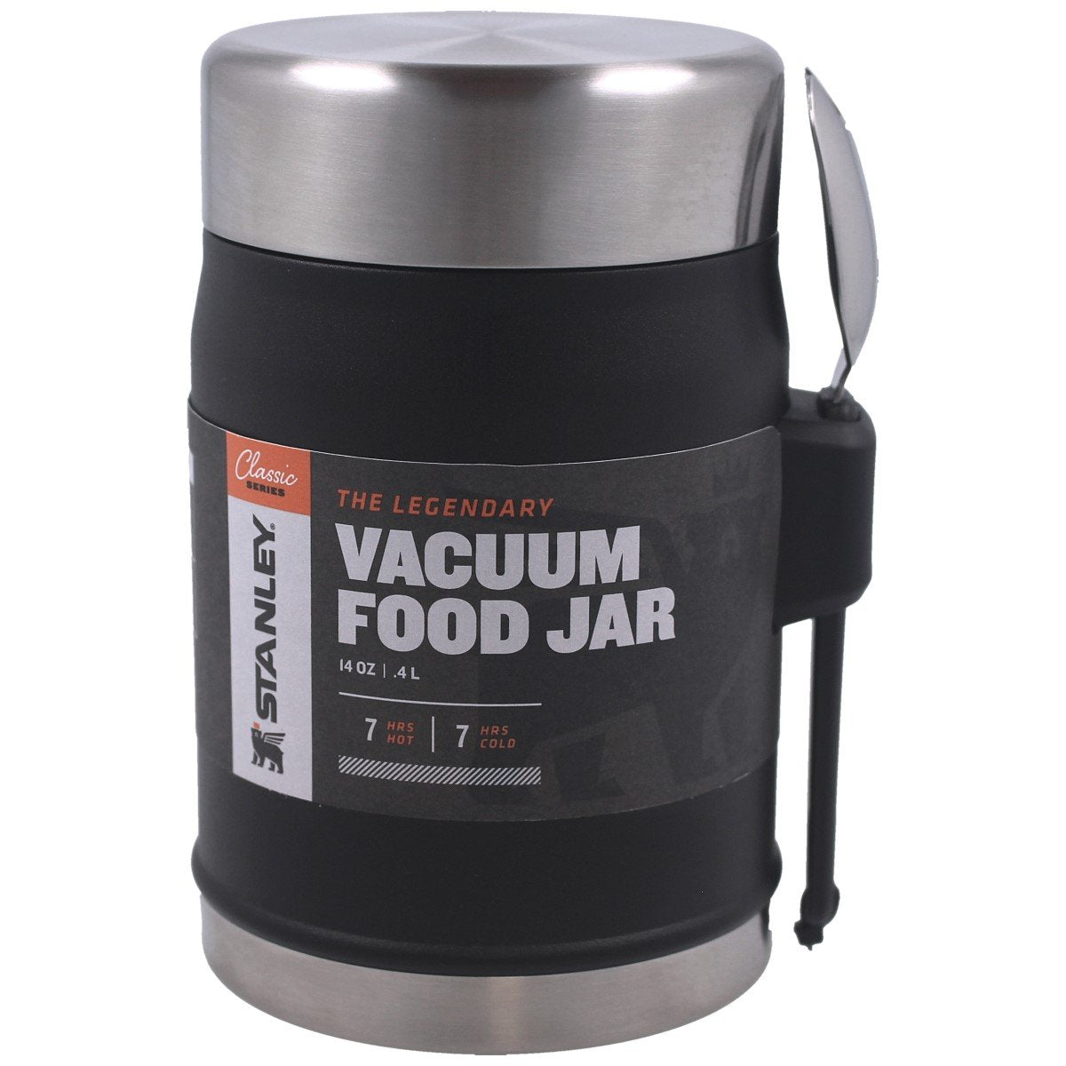 10-09382-005 - Stanley - Classic 414ML Vaccum Food Jar M. Black
